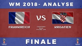 WM 2018 Finale Tipp Frankreich  Kroatien Analyse inkl Prognose [upl. by Markos]