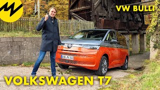 VW Bulli speckt 200kg ab  Erste Fahrt im Volkswagen T7 2021  Motorvision [upl. by Heyra]