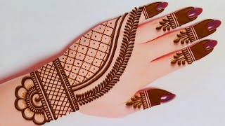 Easy Arabic Mehndi Design Tricks 2024  Back Hand Mehandi Design  Stylish Mehandi Design  Mehndi [upl. by Rice696]