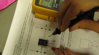 How to test a transistor [upl. by Ethelyn364]