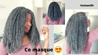 LArgile Verte cheveux Masque fait Maison Effets Waohhh 😍 [upl. by Der]