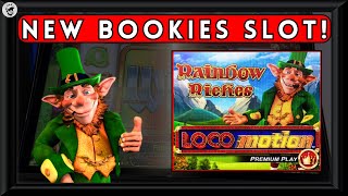 🌟 Brand New Light amp Wonder Game 🌟’Rainbow Riches Loco Motion’  £500 Bookies Slot [upl. by Thorner]