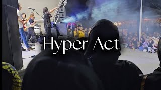 Hyper Act  Takkan Pergi live  UKM Bangi 2024 [upl. by Llenahs]