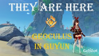 Where to Find Geoculus In Guyun Stone Forest  Genshin Impact Guide [upl. by Luana757]