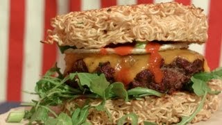 Die Grillshow 51 Ramen Burger  Shot with the Blackmagic Cinema Camera [upl. by Alton]