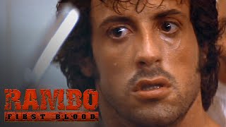 Rambo Prison Break EXTENDED Scene  Rambo First Blood [upl. by Gaul516]