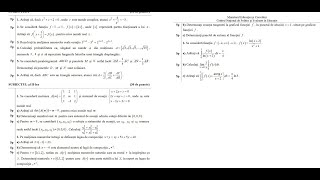 Teste de Antrenament pentru Bacalaureat  Testul 17  MateInfo  Rezolvare [upl. by Akerdnuhs]