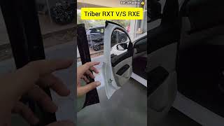 Renault Triber RXT V S RXE Interiors [upl. by Efar373]