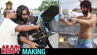 Arjun Reddy Making  Vijay Deverakonda  Shalini  ArjunReddy Movie Making  Bhadrakali Films [upl. by Lindly]