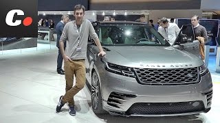 Range Rover Velar SUV  Salón de Ginebra 2017  Geneva Motor Show  Cochesnet [upl. by Fancie633]