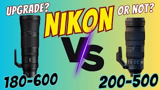 Nikon Z 180600MM VS AFS NIKON 200500mm f56E  Should you Upgrade [upl. by Nuyh]