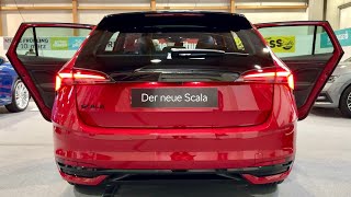 New SKODA SCALA FACELIFT 2024  PRACTICALITY test amp TRUNK SPACE Monte Carlo [upl. by Anawaj]