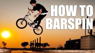 Как сделать барспин на BMXMTB How to barspin bmx  Школа BMX Online 6 Дима Гордей [upl. by Inalan5]