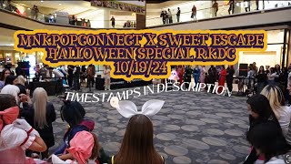 Random KPop Dance Challenge in Public  MNKpopConnect X Sweet Escape Halloween Special Event [upl. by Hardy]