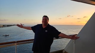 Norwegian Breakaway Day 6 Part 2 and Day 7 At Sea Cozumel Cagneys [upl. by Brine171]