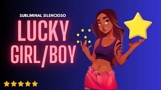 🍀CONVIERTE en LUCKY GIRL Síndrome de la chica con suerte subliminal silencioso Ley de la Asunción [upl. by Garrick]