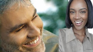 FIRST TIME REACTING TO  ANDREA BOCELLI quotVIVO PER LEIquot REACTION [upl. by Crissie142]