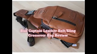 Bull Captain ShoulderSlingCrossover Bag Review [upl. by Witt471]