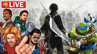 LIVE🔴 YOVG  Dynasty Warriors Origins amp TMNT Splintered Fate 4 Players [upl. by Attirb]