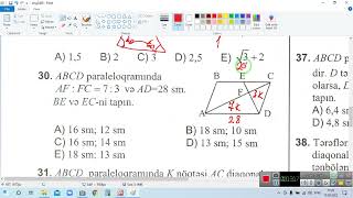 Paraleloqram Romb ve duzbucaqli [upl. by Isnyl]