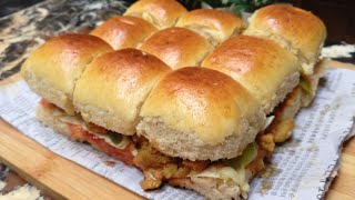 Chicken sliders  recipe by the perfect plate [upl. by Dal]