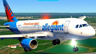 ALLEGIANT AIRLINES SWISS SSF [upl. by Carmela]