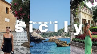 summer in sicily  taormina and catania travel vlog [upl. by Hameean]