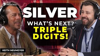 Silver Price Target 100 Monster Deficit Expected  Keith Neumeyer [upl. by Orvas994]