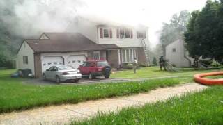 Marchwood House Fire 5292010 [upl. by Byrd]