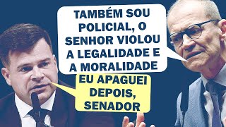 CONFIRA SENADOR CONTARATO DEIXA DIRETOR DA PRF DE BOLSONARO SEM RESPOSTA NA CPMI  Cortes 247 [upl. by Elwood]