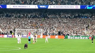 Real Madrid comeback vs Bayern I Joselu 2 goals in 3 minutes I Champions League semifinal May 2024 [upl. by Fillbert]