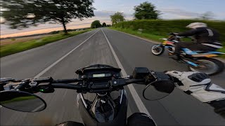 Full throttle on my Husqvarna 701 RAW Exhaust [upl. by Burr690]