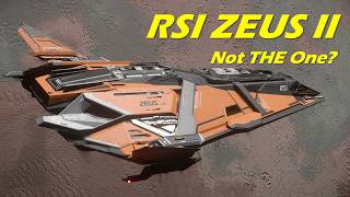 Star Citizen RSI Zeus II not the best daily driver [upl. by Airual625]