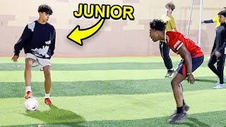 I Played Football with Ronaldo Jr [upl. by Srednas439]