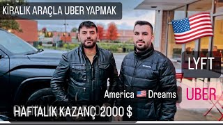 AMERİKA’DA SERMAYESİZ UBER VE LYFT YAPMAK ŞARTLARI NELERDİR uber keşfet america motivation [upl. by Osnofla]