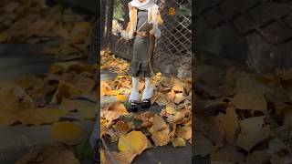 OOAK Autumn doll 🍂🧸🤍 ooakdollartist doll autumn cozy fashion art dollartist ooak [upl. by Nandor]