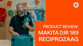 Product Review Makita DJR 189 18V Liion Reciprozaag  Gereedschapcentrum [upl. by Eiralam784]