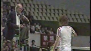 1980 Suntory Cup SF McEnroe vs Nastase [upl. by Adnamal697]