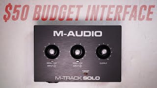 MAudio MTrack Solo Audio Interface Review  Explained [upl. by Ntsud]