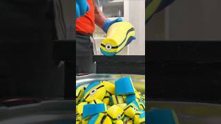 1 MILLION MinionShaped Hard Candy Challenge CUTE amp Delicious [upl. by Tallu870]