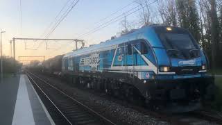 41591 Anvers Lillo  Aachen West 2019 306 RTB Cargo [upl. by Arman]