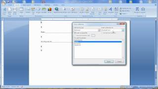 Word 2007 Lesson 12  Adding Navigation Tools to a Document [upl. by Natty]