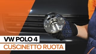 Cambio cuscinetto ruota posteriore VW Polo  Tutorial HD [upl. by Showker]