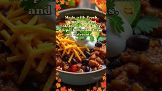 🔥 Turkey Pumpkin Chili Recipe  Perfect Fall Comfort Food 🍂 [upl. by Sibyls]