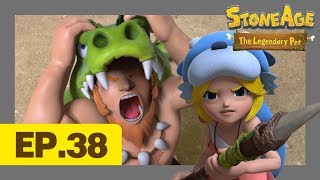 Stone Age The Legendary Pet l Episode 38 A Curious Revolt l Dinosaur Animation [upl. by Llerdnod]