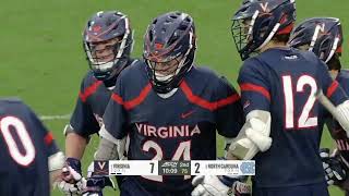 Virginia UVA vs North Carolina UNC Lacrosse Highlights  2023 College Lacrosse [upl. by Jaquith]