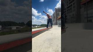 Fakie bs tailslide  скейтбординг [upl. by Alekahs]