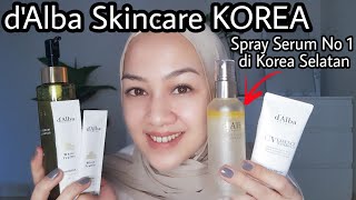 dAlba review  skincare korea terbaik  dAlba spray serum korea [upl. by Noit]