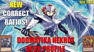 Dogmatika Nekroz YuGiOh Deck Profile  DEC 2023 [upl. by Anialeh]