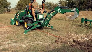 Trenching Bucket in Action [upl. by Htidirem865]